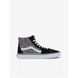 Vans Grey-black men's suede patterned sneakers - Men Cene