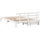  Okvir kreveta s ladicama bez madraca bijeli 120x190 cm | shoptok.hr