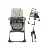 Kinderkraft stol za hranjenje Tummie grey | Shoptok.si