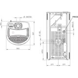 Palazzetti peč na pelete Marianne 9 PRO 2 - črna (805806951) | Shoptok.si