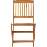 3-dijelni sklopivi vrtni blagovaonski set masivno drvo bagrema Smeđa 70 cm | shoptok.hr