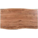 Linea Natura JEDILNA MIZA, trd les akacija črna, barve akacije | Shoptok.si