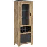 Modern Living Vitrina Rapallo, Barva Kostanja, Antracit | Shoptok.si