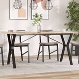 vidaXL Noge za blagovaonski stol Y-oblika 140x60x73cm lijevano željezo | shoptok.hr