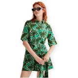 Compania Fantastica Topi & Bluze COMPAÑIA FANTÁSTICA Shirt 43002 - Conversational 15 Zelena | Shoptok.si