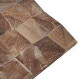  Zidne panele 11 kom. Bjeljen 30 x 30 x 1 7 cm Čvrsto teak drvo - Bijelo pranje | shoptok.hr