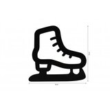 WALLXPERT led dekoracija ice skate 2 red | ePonuda.com