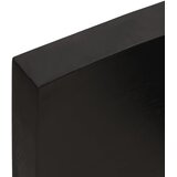  Kupaonska radna ploča tamnosmeđa 60x50x(2-4) cm tretirano drvo | shoptok.hr