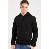 Dewberry 1043 MEN'S SWEATSHIRT-BLACK