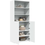 vidaXL Visoka komoda bijela 80 x 42,5 x 185 cm od konstruiranog drva | shoptok.hr