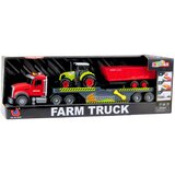  Set Truck Tractor with Trailer Lights and Sounds Red | Shoptok.si