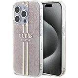 Guess OVITEK IML 4G GOLD STRIPE CASE ZA IPHONE 14 PRO MAX ROZA, (21833162) | Shoptok.si