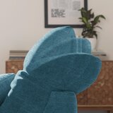 CARRYHOME KOTNA SEDEŽNA GARNITURA, mikrovlakna modra | Shoptok.si