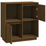  Komoda smeđa boja meda 74 x 35x 80 cm od masivne borovine | shoptok.hr