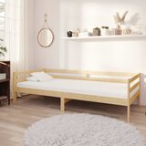 The Living Store Dnevna postelja z vzmetnico 90x200 cm trdna borovina - Dnevna Postelja, (21508493) | Shoptok.si