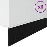  Držač četke za vrata 6 kom. Bijelo 100 cm Aluminijski legura | shoptok.hr