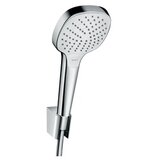 Hansgrohe Croma Select E 110 Chrome tuš set: ručni tuš sa 3 mlaza, držač za ručni tuš, Isiflex 1250 crevo za ručni tuš 26425400 | ePonuda.com