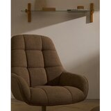Kave Home Smeđa okretna fotelja Jaspe – | shoptok.hr