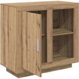 vidaXL Kreveta hrast artisan 40 x 80 x 75 cm Konstruirano drvo | shoptok.hr