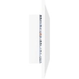 vidaXL LED kopalniško ogledalo belo 80x8,5x37 cm iverna plošča | Shoptok.si