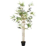  Umjetno bambusovo drvo Zelena 55 x 16 x 150 cm Tkanina i bambus Cijene