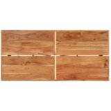  Barski stol 150 x 70 x 107 cm masivno drvo bagrema i željezo | shoptok.hr