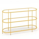 Costway 3-stopenjska RTV omarica TV mizica, (5000070926) Cene