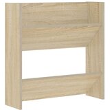  Zidni ormarići za cipele 2 kom boja hrasta 60x18x60 cm drveni | shoptok.hr