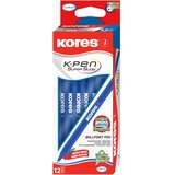 Kores kemični svinčnik za enkratno uporabo K-Pen Super Slide K0, črn, (21656325) | Shoptok.si