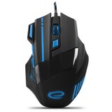 Esperanza Miš ESPERANZA GAMING WOLF 7D MX201, blue, 2400dpi, double-click, ergonomic, EGM201B | Eponuda.ba