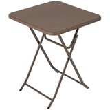 Costway Vrtna miza Kvadratna zložljiva taborniška miza, (5000018637) Cene