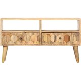 TV ormarić 90 x 30 x 50 cm od masivnog drva manga | shoptok.hr