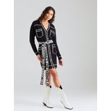 Karl Lagerfeld BRANDED BELTED CARDIGAN Crna | shoptok.hr