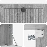 TV ormar za zid Siva sonoma 59,5 x 31 x 30 cm Konstruirano drvo | shoptok.hr