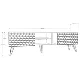 Hanah home TV komoda jaje orah | Eponuda.ba