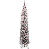  Umjetno božićno drvce Zelena 210 cm PVC i čelik i plastika | shoptok.hr