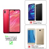 Cadorabo Huawei Y7 2019/Y7 PRIME 2019 v rdeče jabolko - Zaščitni ovitek z magnetnim zapiranjem, stoječo funkcijo in režo za kartice, (20557856) | Shoptok.si