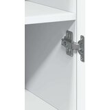 vidaXL Uski ormarić za pohranu bijeli 50x42,5x225 cm konstruirano drvo | shoptok.hr