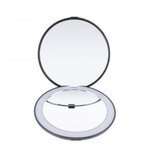  Ogledalo kozmetičko Smile LED Compact preklopno okruglo 9 cm – Crno | Eponuda.ba
