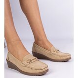 Gemre Brown wedge women's loafers Sameri | Shoptok.si