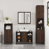  Kopalniška garnitura 2-delna rjavi hrast inženirski les, (21669942) | Shoptok.si