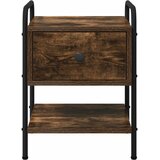  Noćni ormar 2 kom. Dimljeni hrast 35 x 36,5 x 47 cm | Eponuda.ba