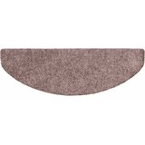  Prostirke za stepenice, samoljepljive, 30 kom. 65x21x4 cm, svijetlosmeđe, poluokrugle, velike | shoptok.hr