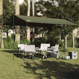 vidaXL Ponjava za kampiranje olivno zelena 506x306 cm vodoodporna | Shoptok.si