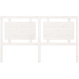  Uzglavlje za krevet bijelo 165,5x4x100 cm od masivne borovine | shoptok.hr