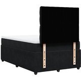  Krevet box spring s madracem crni 120 x 190 cm baršunasti | shoptok.hr