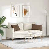  Jastučići za sofu 2 pcs Smeđa 60 x 40 cm tkanina | shoptok.hr
