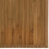  Tepih pravokutni smeđi 60 x400 cm od bambusa | shoptok.hr