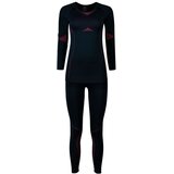 Odlo set ženski podveš Fundamentals Warm, crno-rozi | shoptok.hr