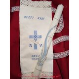 KRSTNI KOMPLET prtiček in sveča KRSKMPL 12 | Shoptok.si